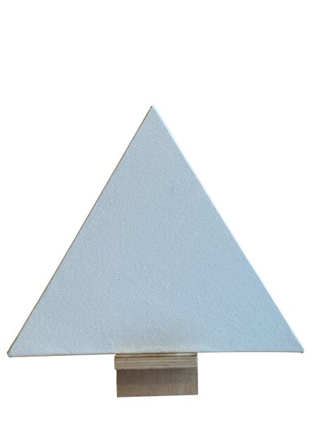 Flat triangle canvas 20cm